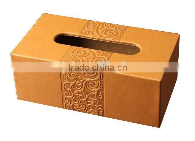 Handmade car facial tissue box