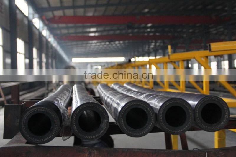 China factory High pressure rubber hose price/ 4 inch rubber hose/flexible rubber hose