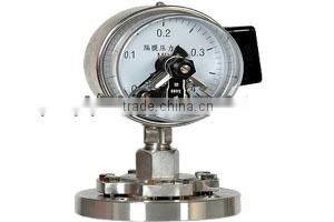 Stainless steel Diaphragm-seal gas pressure gauge