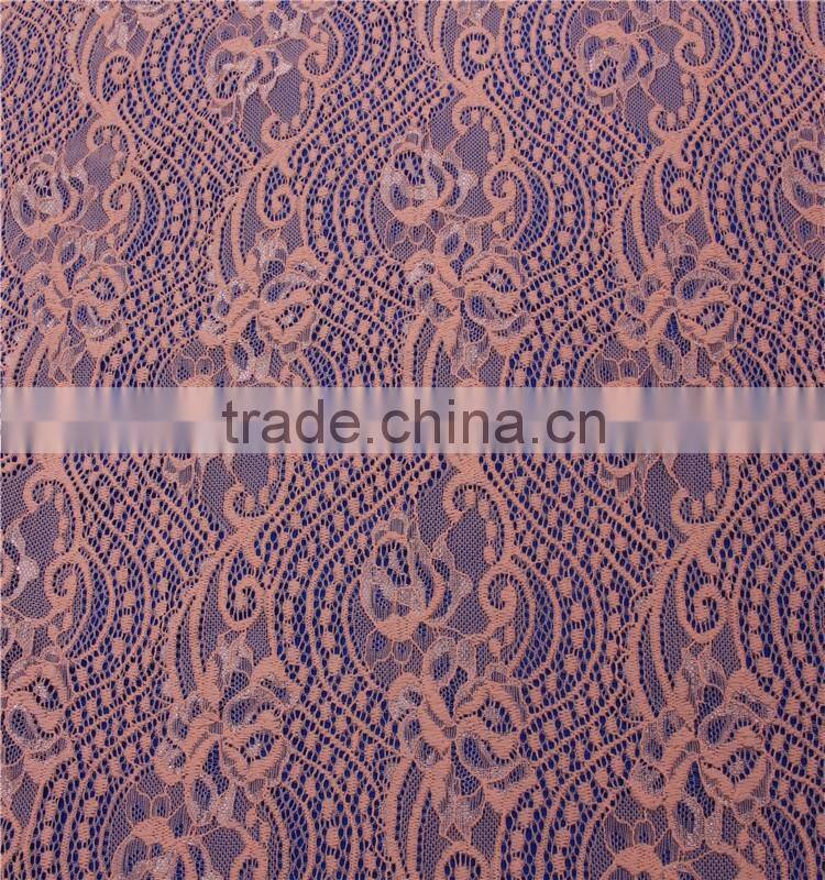 Massive Stock french fancy Nylon Spandex stretch Lace Fabric