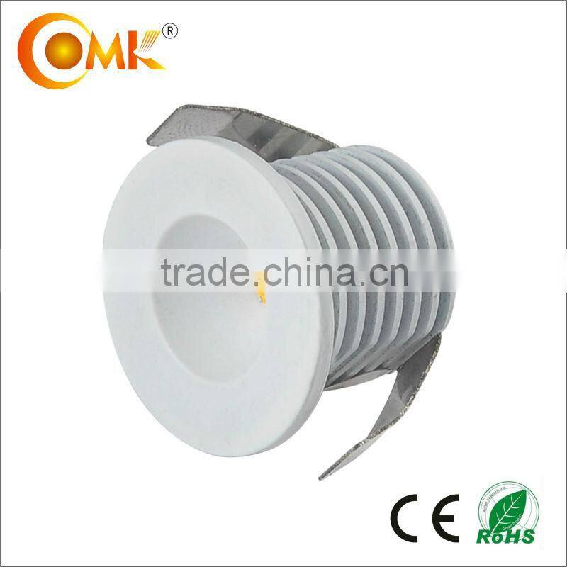 2015 hot selling recessed and mini jewelry showcase lighting with CE RoHS