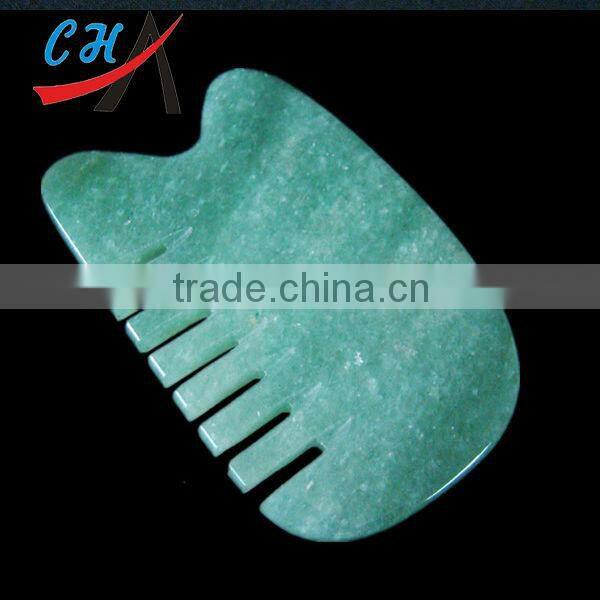 Old topaz gemstone scrapping plate treat waist,shoulder,neck and back pain