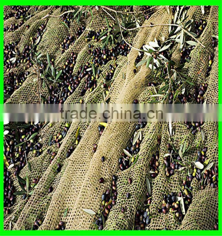 2016 100% virgin HDPE/PE UV added long life span plastic olive harvest nets/olive collection net