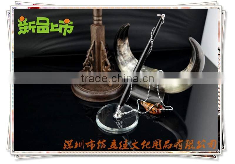 TT-10 Fashionable desk pen with chain , table pen for gift