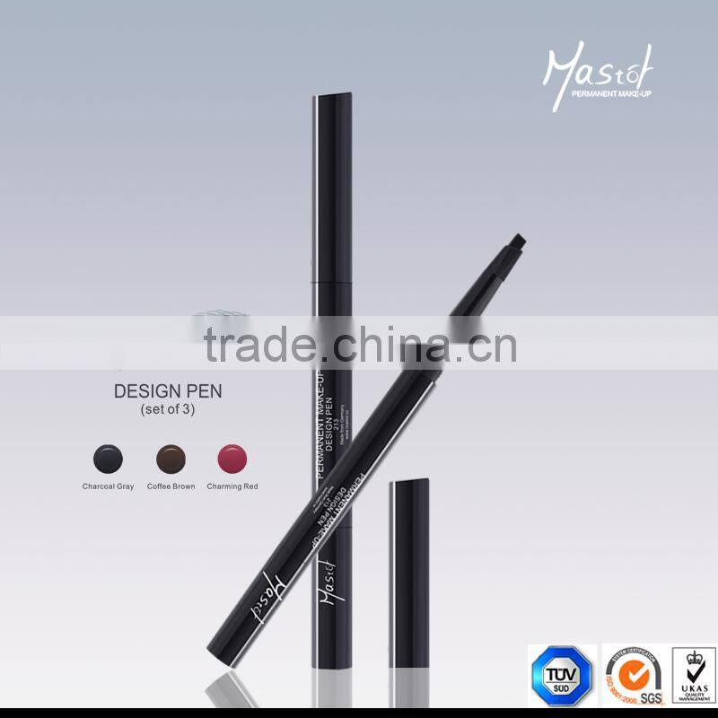 Permanent Makeup Accessories Waterproof Eyebrow Desigh Pencil