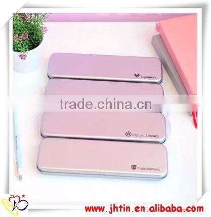 Pencil Box, New Fashion Tin Flat Pencil Case
