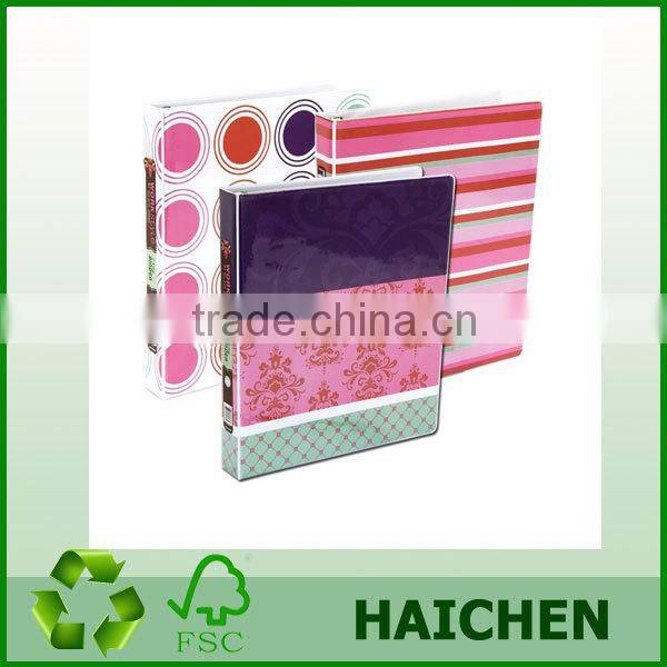 Chea Three Ring Brown Kraft Recycled Binder