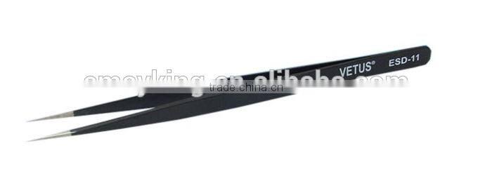 Widely use Stainless Steel ESD Tweezers