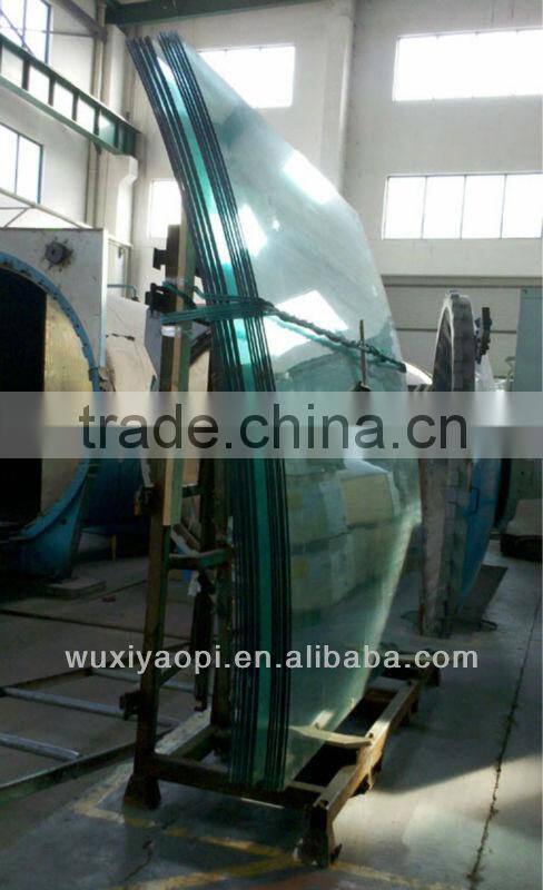 Curved tempered glass