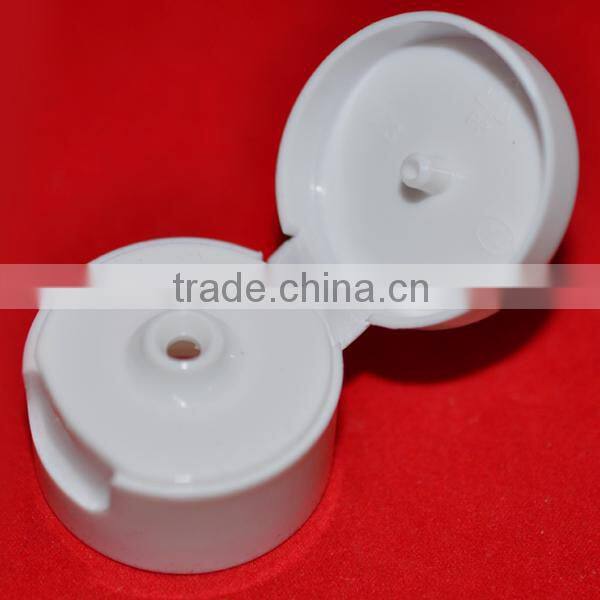 Cosmetic package 50 g plastic facial tube with flip top cap