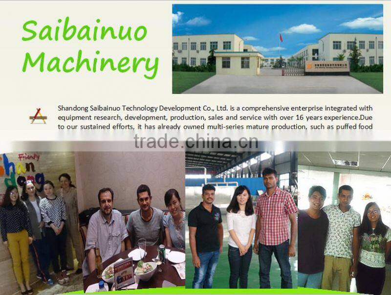 Single screw extruder Automatic Dog treats machine