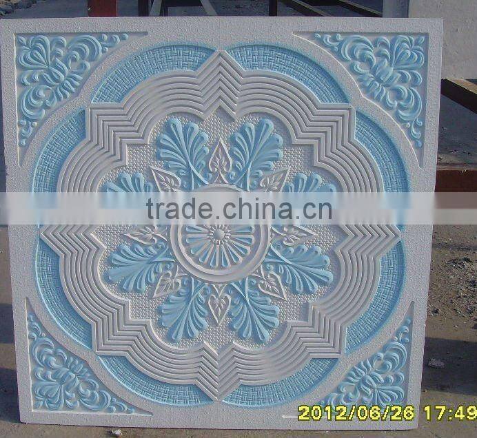 beautiful and colorful fiberglass gypsum board and ceiling tiles