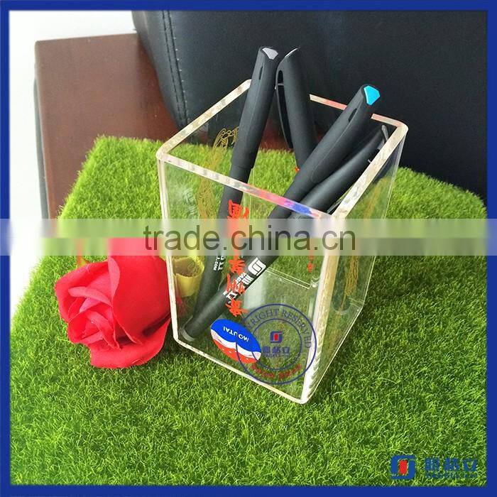 yageli factory reliable supplier clear acrylic pen display stand with client logo