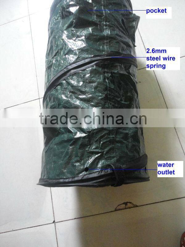 PP/PE Woven Round Garden Herb Planter Bags With Pockets,Herb Planting Grow Bag,Garden Herb Grow Bag