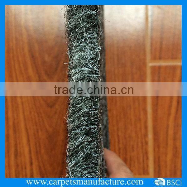 15mm thickness 100% imported polyester gold mines carpet