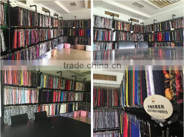 95%polyester 5%spandex padding knit jacquard fabric for sportswear