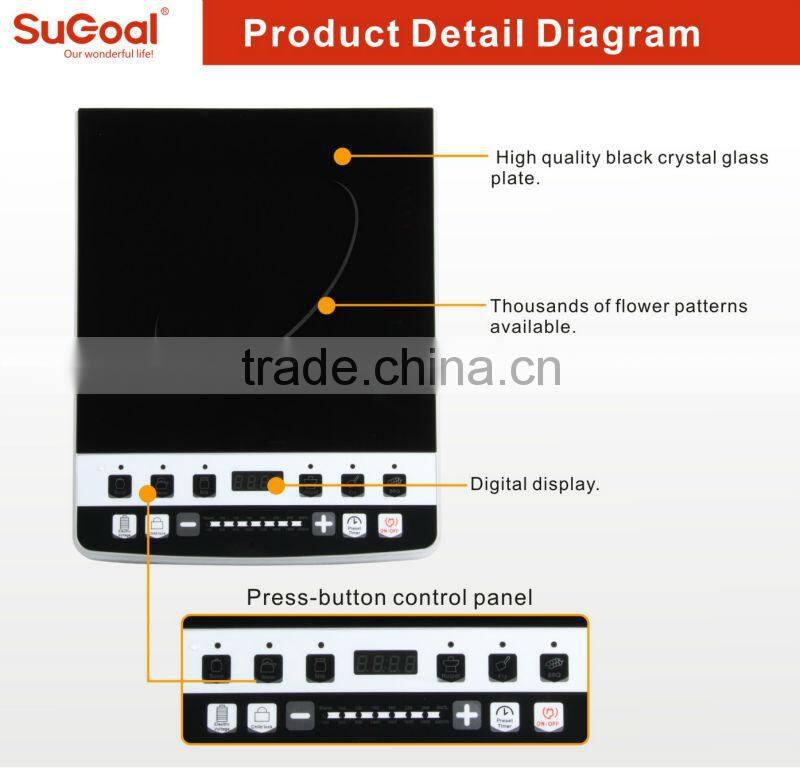 2016 Home Appliance Copper Coil 220V Inducdtion Cooker