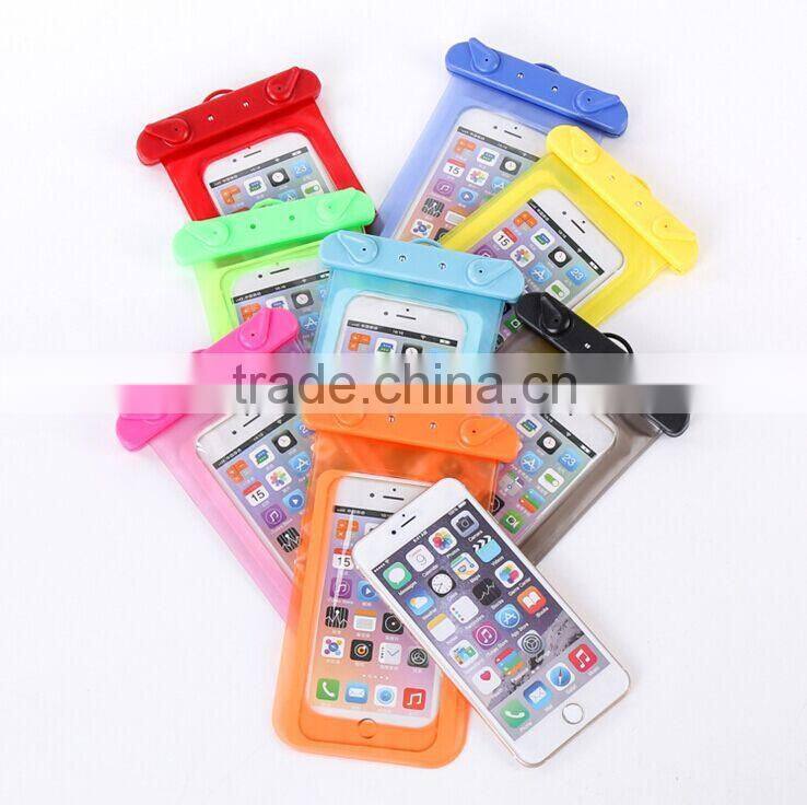Hot Selling and Useful Soft PVC Waterproof Bag Mobile Phone Waterproof Case