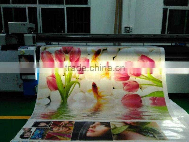 full color automatic industrial fast UV printer on all materials