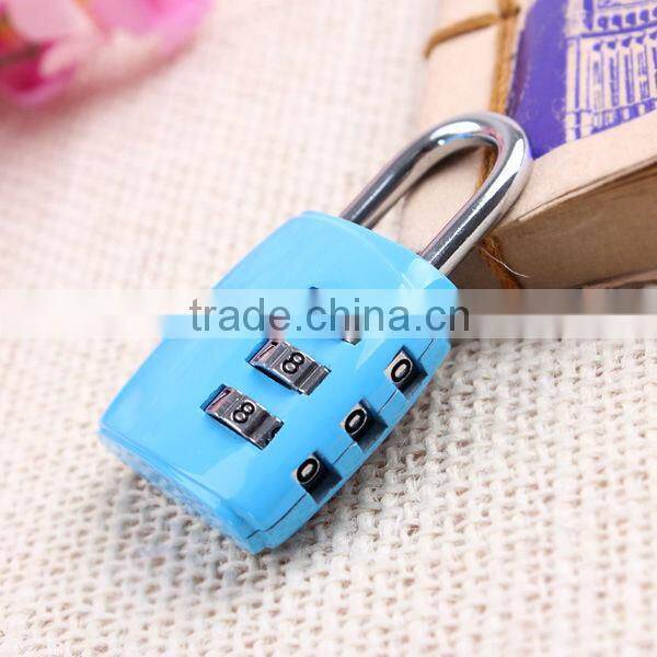 4 colors 3 digits metal combination locks