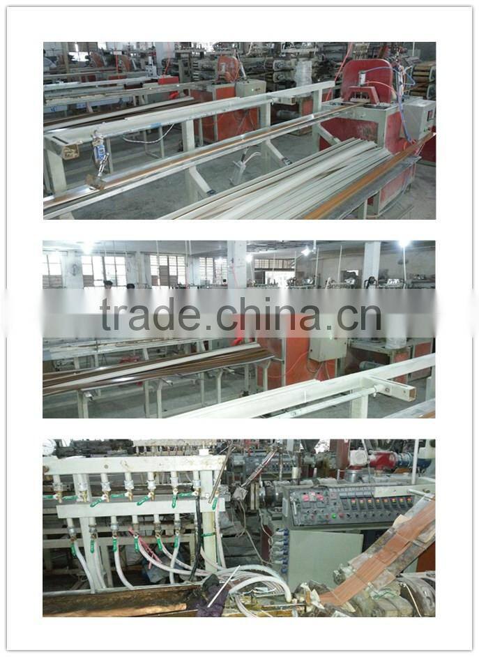 PVC panel corners for skirting use Hot compress