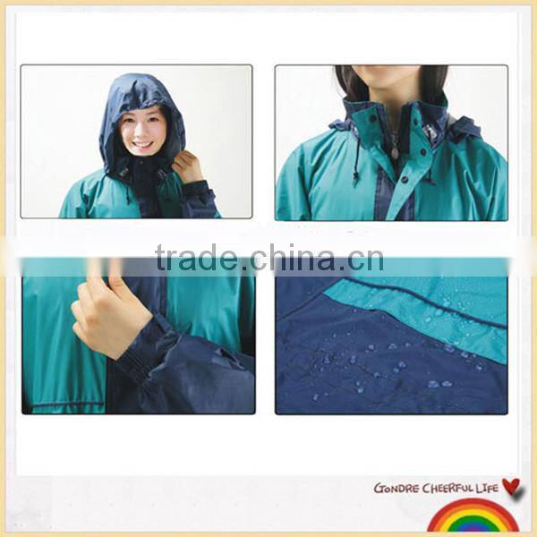 Adult outwear waterproof raincoat fabric