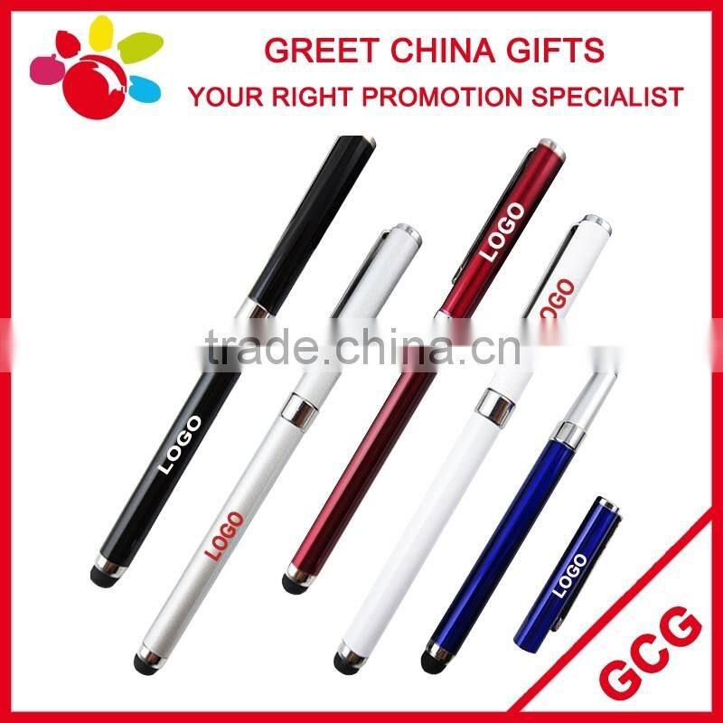 Cheap Promotional Customized Advertising Logo Ball Point Pen with Painted Rubber Grip
