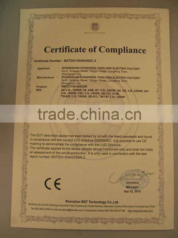 New design household food heating blender, cooker food processor, soup maker