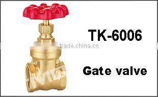 stem gate valve brass material heavy/light type prolong thread flexible wedge gate valve