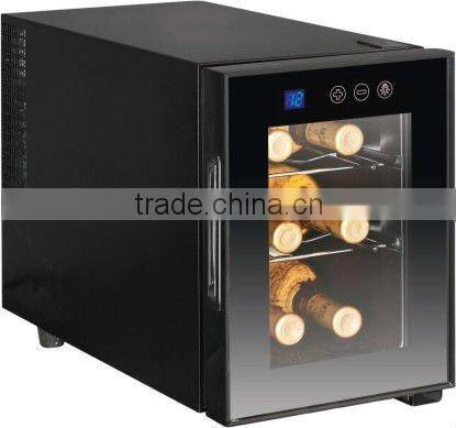 economic semiconductor wine cooler wine cellar with 750ml per bottle