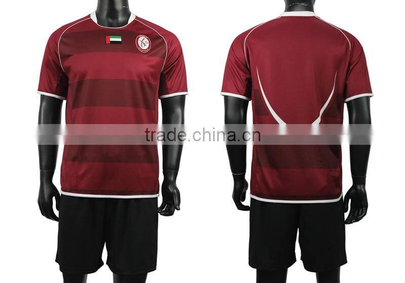 China wholesale market sublimated soccer jersey shirt