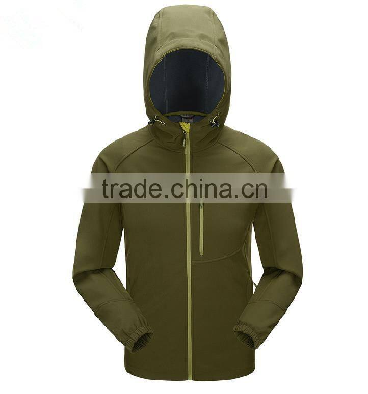 women latest design waterproof zipped softshell jacket