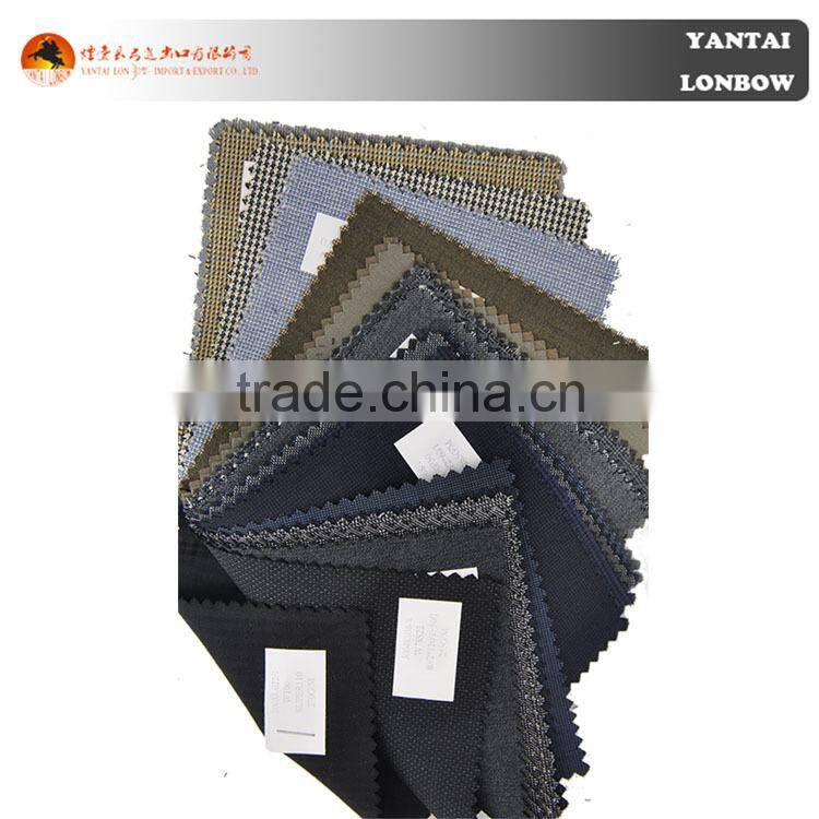 solid color wool cashmere fabric for men's suit