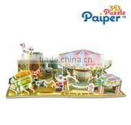 Paiper castle model 3d puzzle free game manufacturer