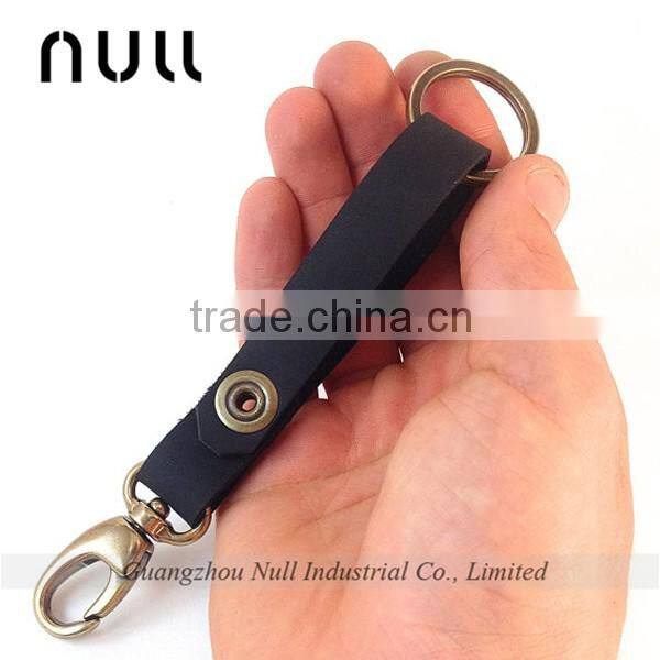 Vintage leather gifts key holder with leather strap