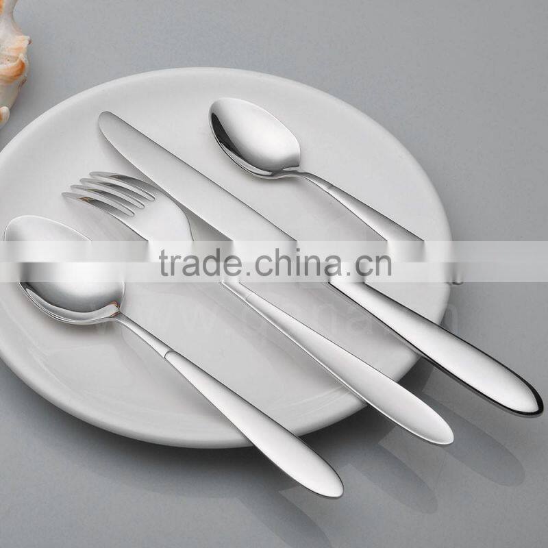 stainless steel silver home cutlery set promotion silver flatware