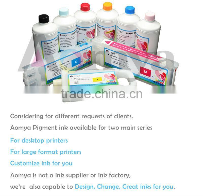 Chink high quality UV protect vivid color pigment ink for Epson hot selling