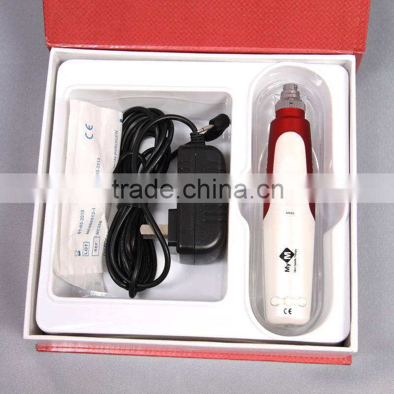 12 needles derma stamp electric derma roller pen dermapen Microneedle equipment / device / vaccine delievery