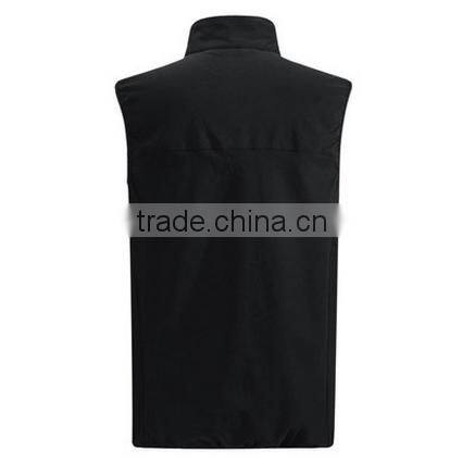 Custom windproof running softshell vest