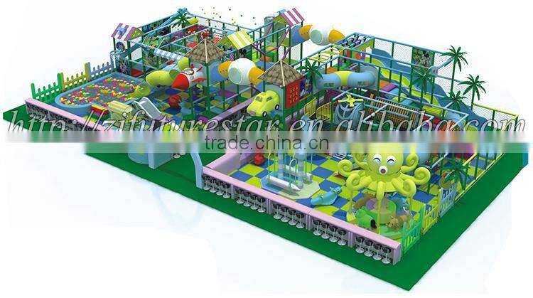 With electric toys free design CE & GS standard eco-friendly LLDPE indoor children playground