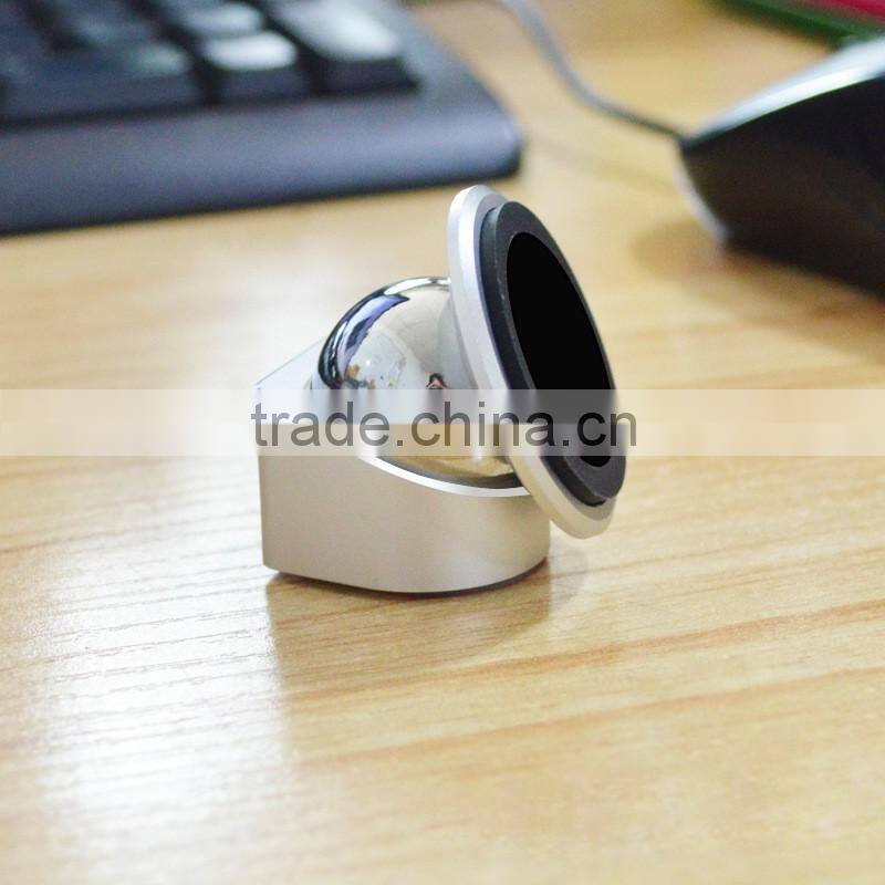 New design metal magnetic car phone holder with strong magnet disk