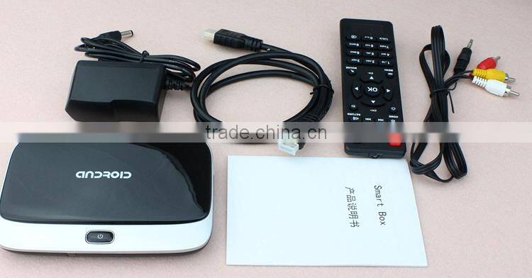 Quad core rk3188 XBMC Android 4.4 wifi bluetooth CS918 TV BOX cs918 quad core android 4.4 smart tv box