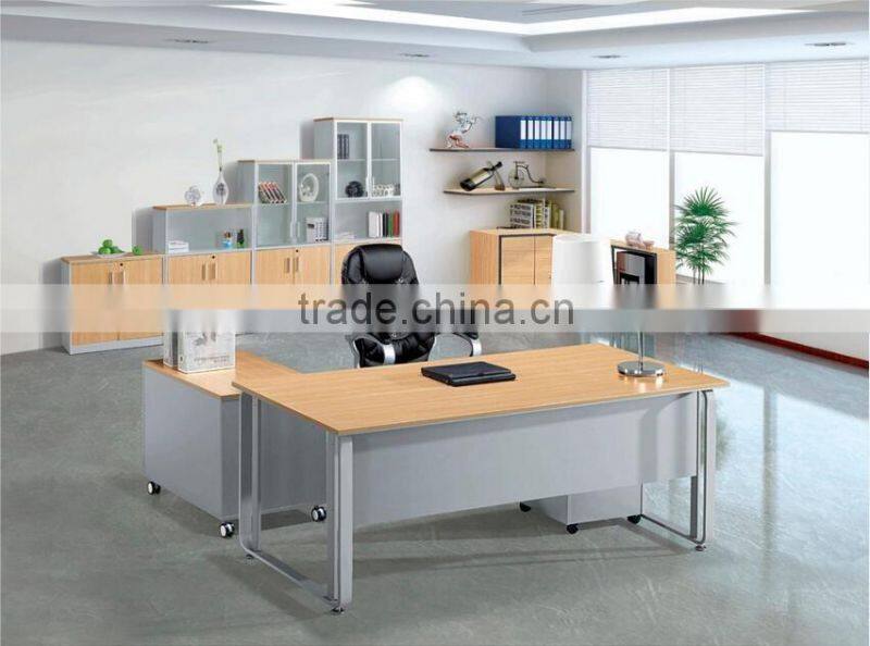 High quality cheap small office furniture u shaped desk,simple office table design,small office table design