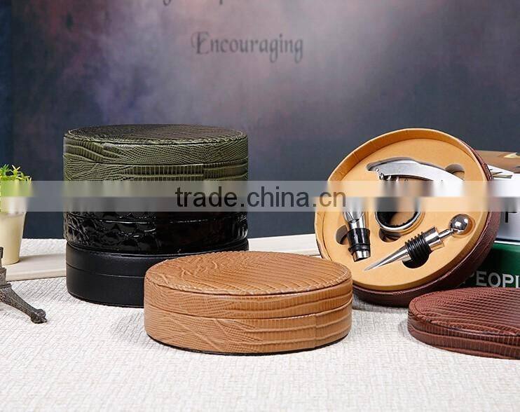 Promotional 5pcs metal stainless steel wine cocktail shaker bar tool set for gift