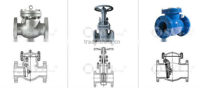 Z45X-16 Soft sealing russia gost gate valve of SYI