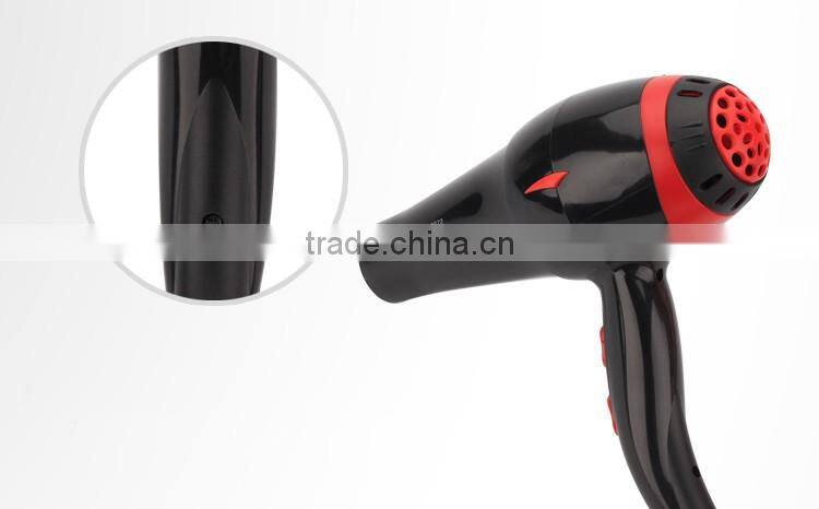 China Supplier High Temperature 2100W AC Motor Professional Hair Dryer With Diffuser