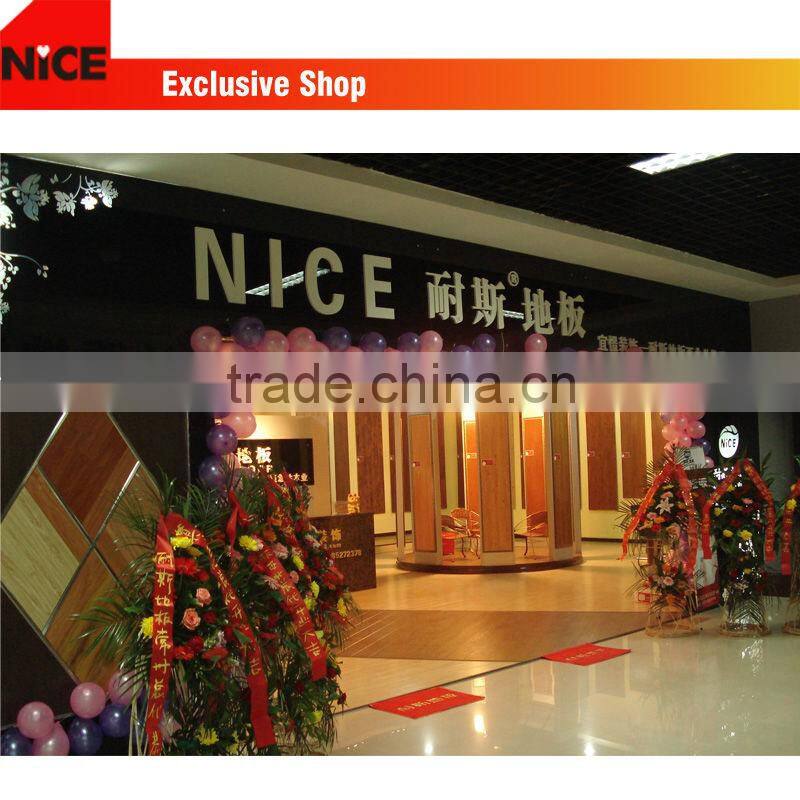 8mm 12mm hdf V-groove painted german techniquel aminate flooring