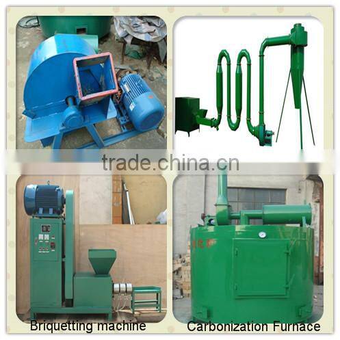 Environmental Friendly production sawdust/chips briquette machine
