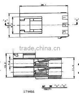 3 pin 3.96mm pitch LG washing machine connectors(177899)
