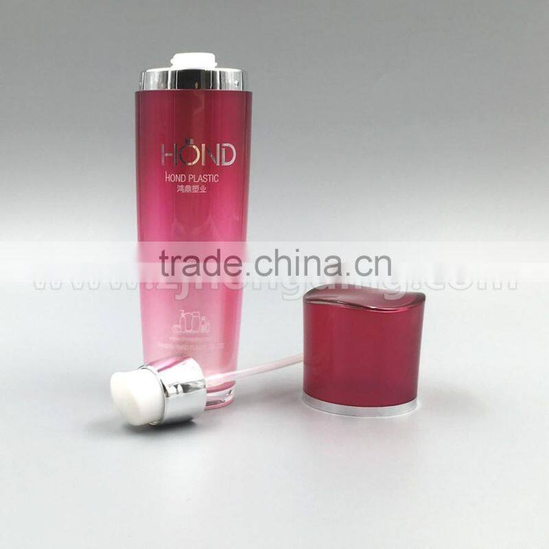 15ml 30ml 50ml 80ml 120ml acrylic cosmetic lotion bottle;lotus leaf shape lotion bottles for skin care
